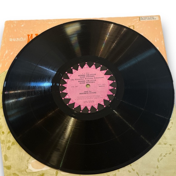 Winnie-The-Pooh by Maurice Evans LP Vinyl Record - Picture 4 of 4